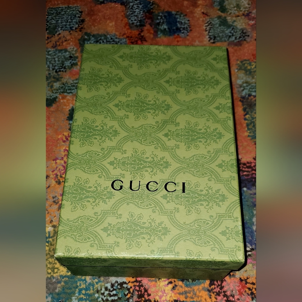 Gucci Black GG Marmont Ankle Wrap Platform Sandals - Picture 2 of 10